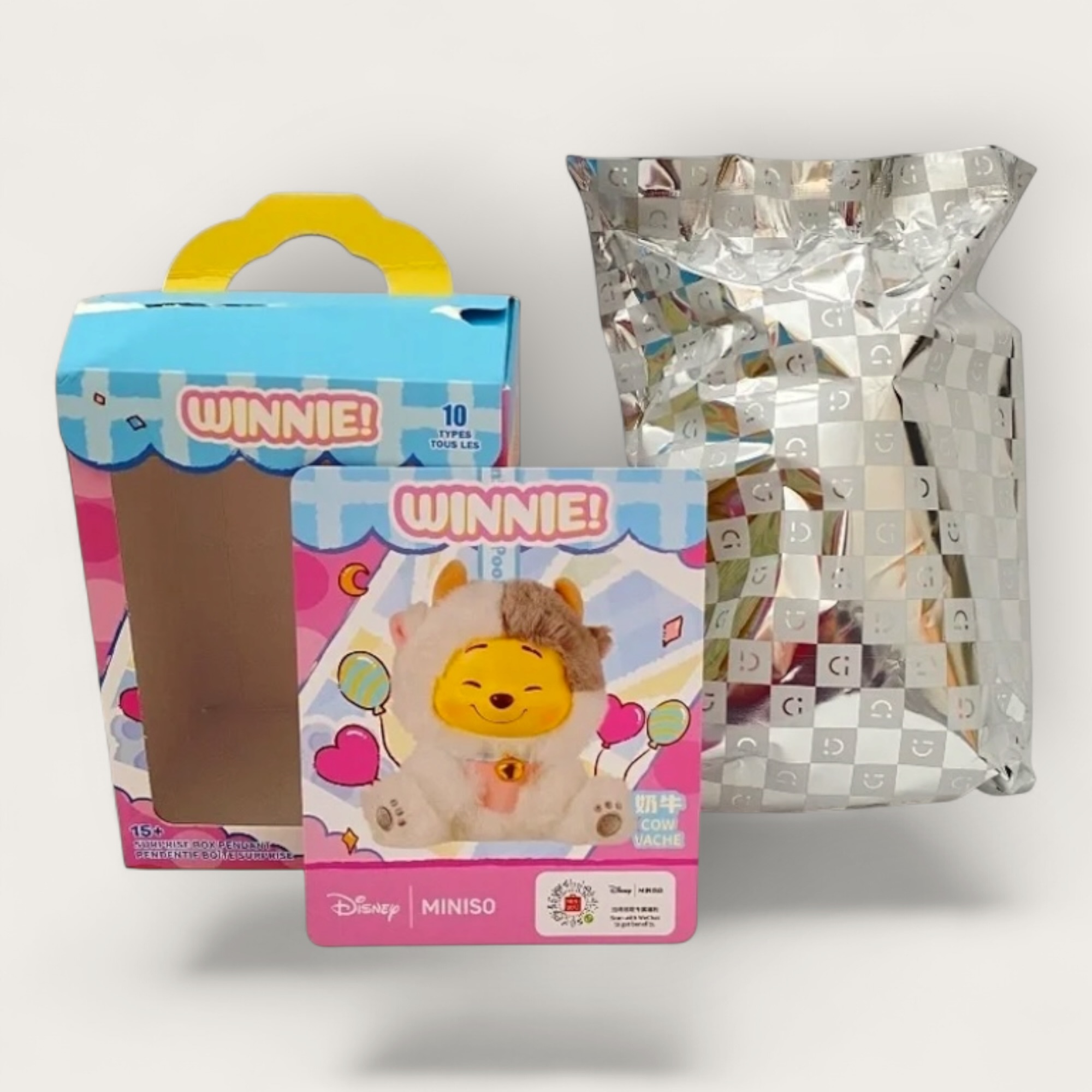 Winnie the Pooh Blind Box Plush Vinyl Pendant – Image 3