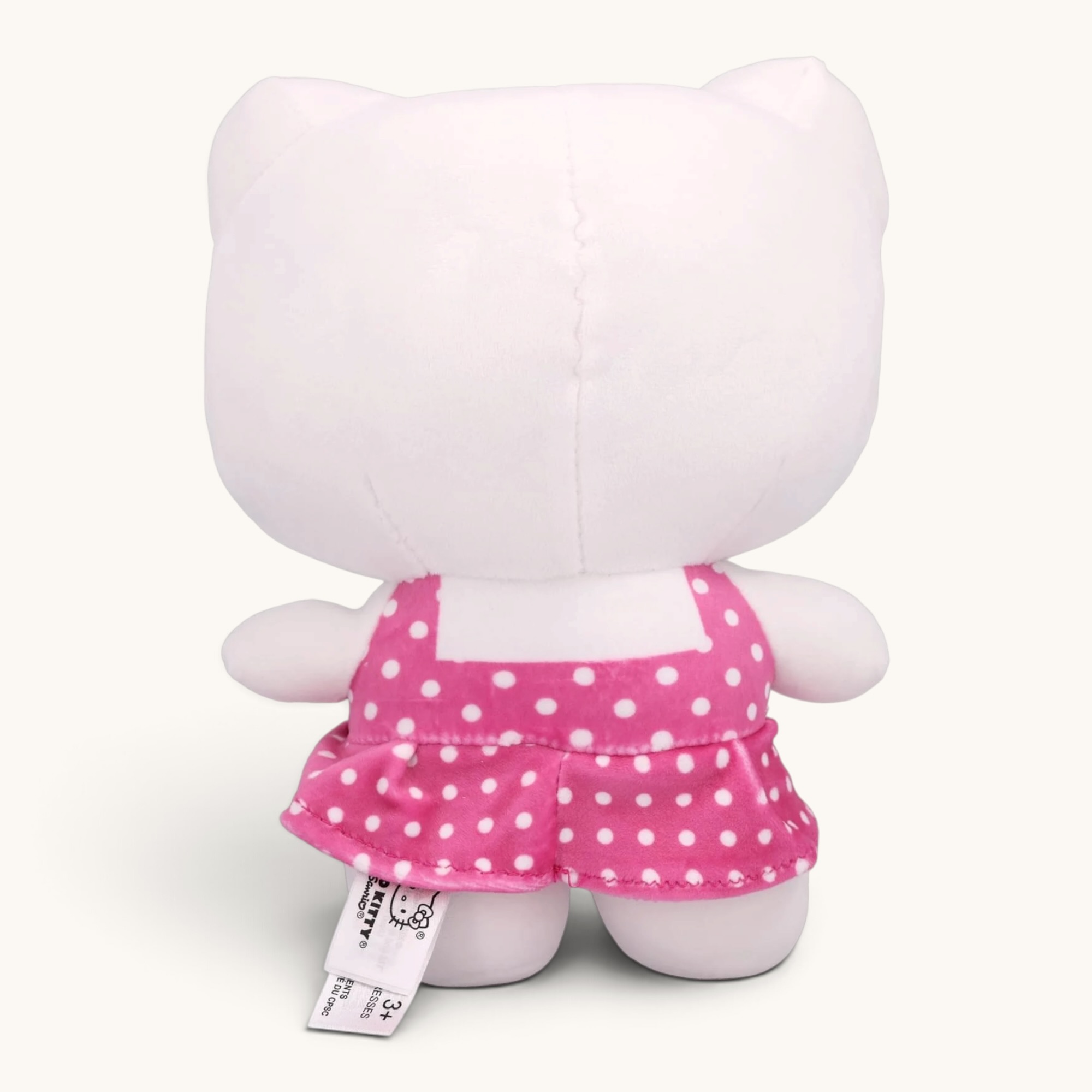 Sanrio 10 Inch Plush | Pink Polka Dot Dress Hello Kitty – Image 3