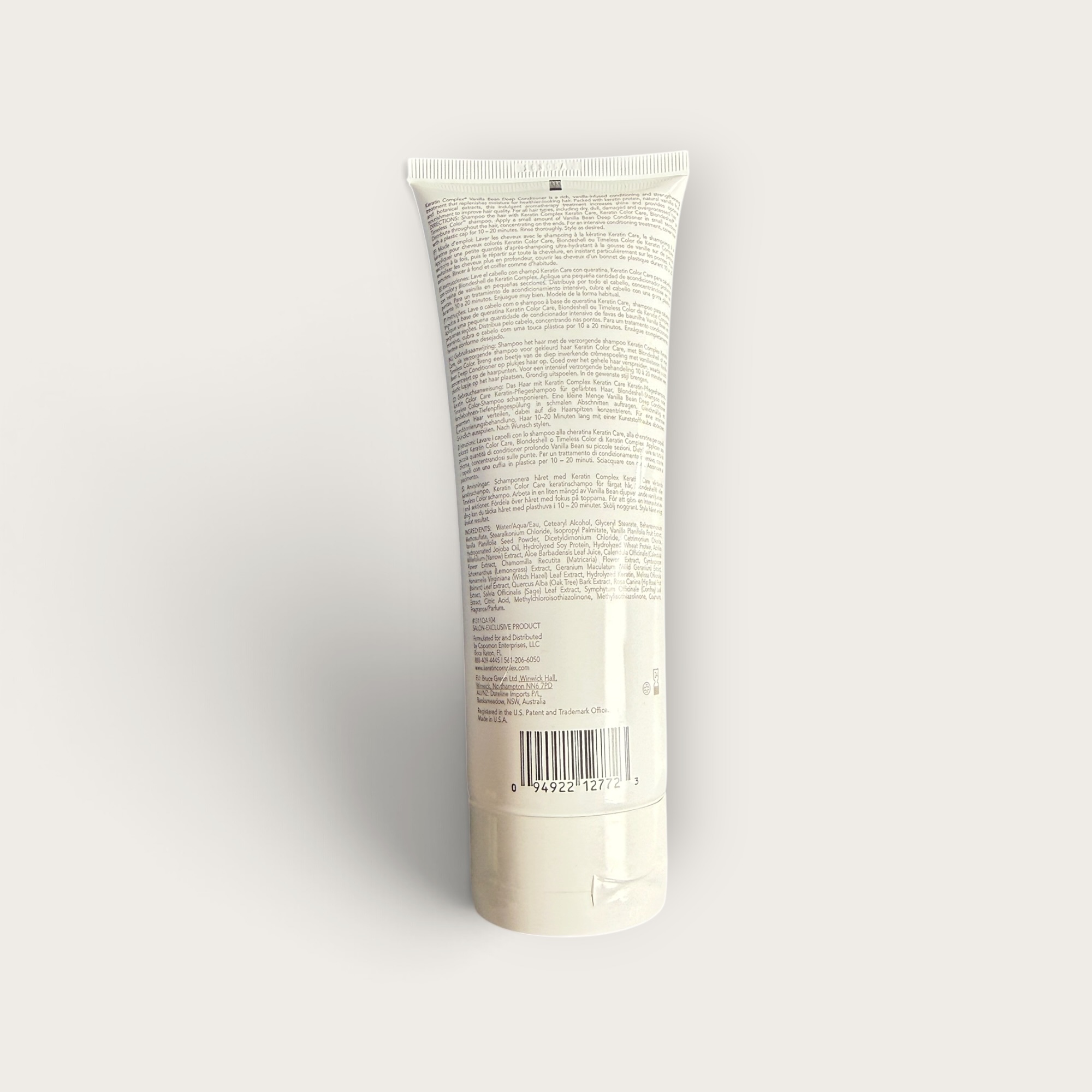 Keratin Complex Infusion Therapy Vanilla Bean Deep Conditioner – Image 2