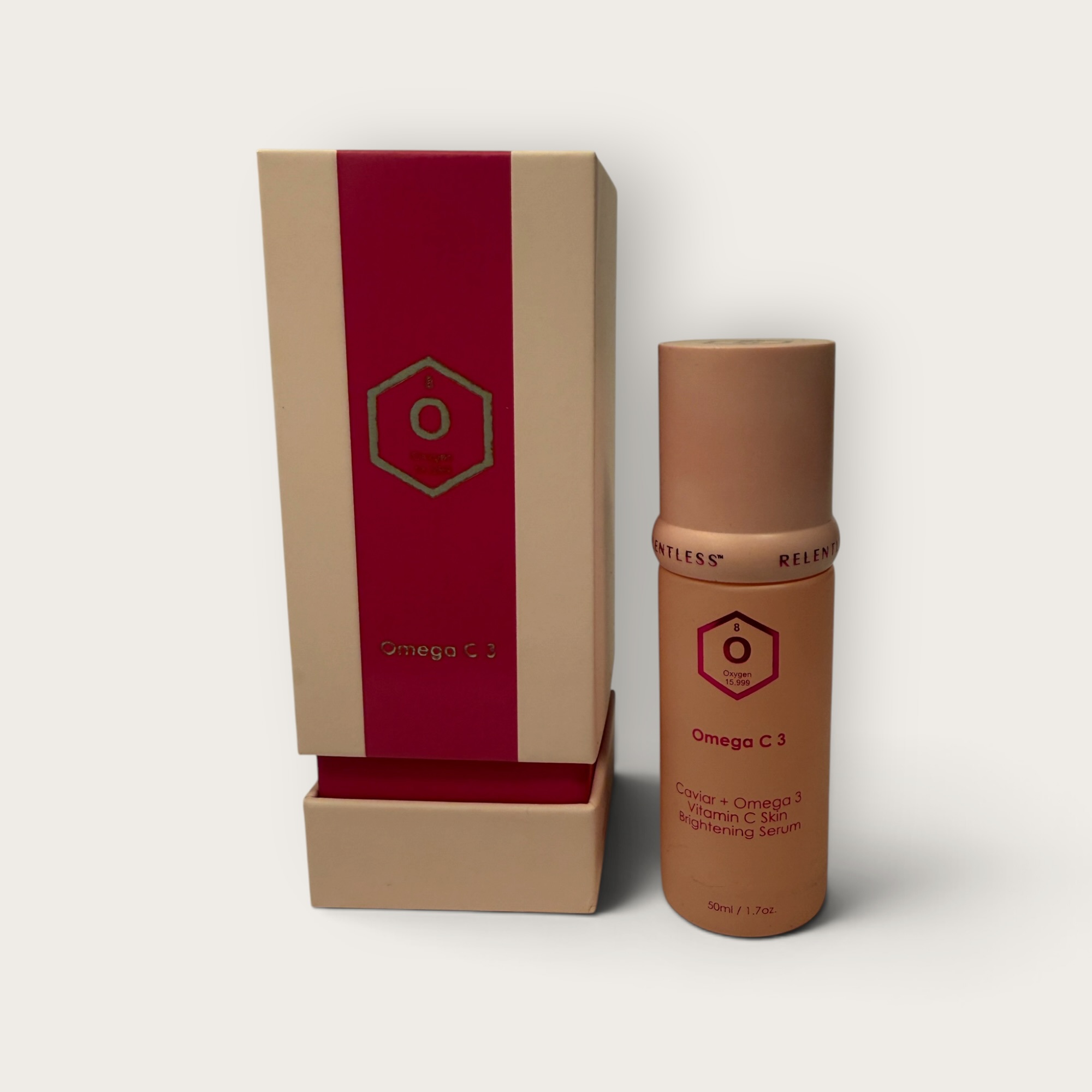 RELENTLESS Caviar & OMEGA C 3 Brightening serum 50 ML – Image 2