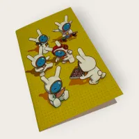 Space Rabbit Animated Pocket Notebook - Group Photo – Image 3