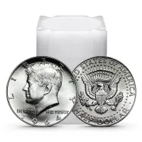 1964 Kennedy 10-Coin Roll Gem BU – Image 1