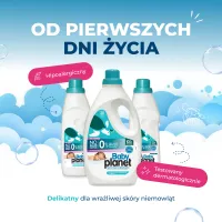 HIPOALERGICZNY PŁYN DO PRANIA OD PIERWSZYCH DNI ŻYCIA BABY PLANET BABY POWDER  – Image 6