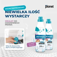 BABY PLANET HIPOALERGICZNY SKONCENTROWANY PŁYN DO PŁUKANIA UBRANEK OD PIERWSZYCH DNI ŻYCIA 900ML – Image 5