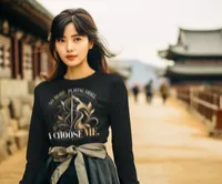 I CHOOSE ME.™ Long-Sleeve Tee (PREORDER) – Image 5