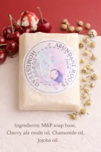 Soap Bars – Cherry Ala Mode and Chamomile Soap