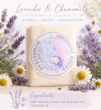 Soap Bars – Lavender and Chamomile Soap 