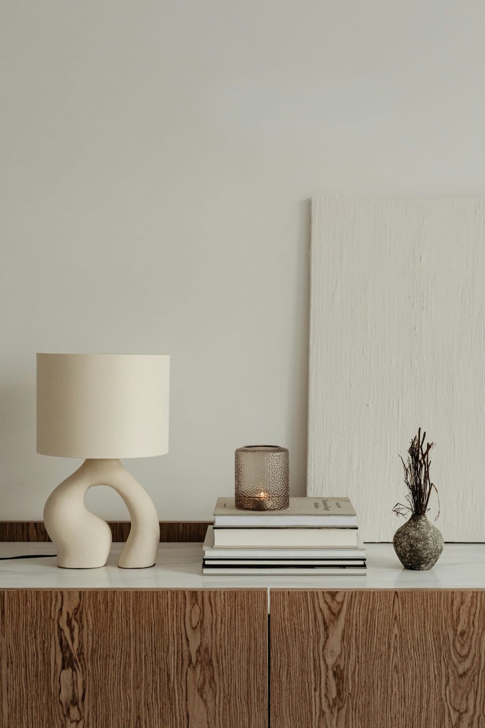 Home Decor - Sculptural Table Lamp & Vase Set – Image 1