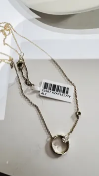 Diamond Circle of Love Necklace  – Image 2