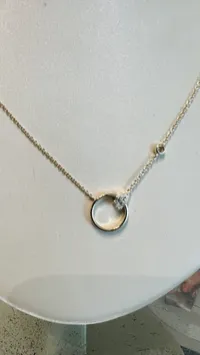 Diamond Circle of Love Necklace  – Image 1