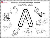 Tiny Hands, Smart Minds Sound-Based Coloring Activity | 37 Page | Printable PDF – Image 1