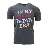 In My Real Estate Era Tee - Dark Grey – Image 1
