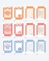 Teachers’ Day Gift Box Template Collection – Image 6