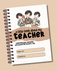 Student Memory Book Teachers' Day Gift (Male Teacher Edition) – for personal use only
