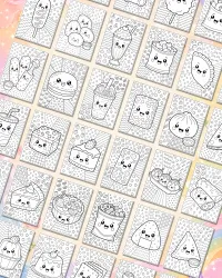 Snack Attack Coloring Book – Image 3