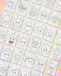 Snack Attack Coloring Book – Image 2