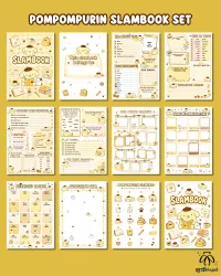 Pompompurin Slambook Collection – commercial use license