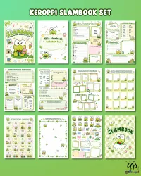 Keroppi Slambook Collection – for personal use only