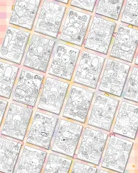 Little Homebody Coloring Book – Image 3