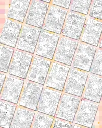 Little Homebody Coloring Book – Image 2