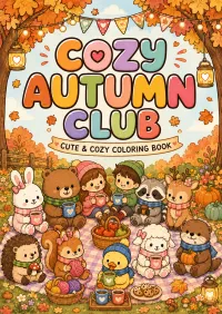 

Cozy Coloring Book Bundle – Image 4