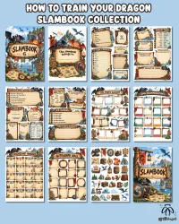 How to Train Your Dragon Slambook Collection – for personal use only