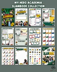 My Hero Academia Slambook Collection – for personal use only