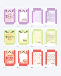 Teachers’ Day Gift Box Template Collection – Image 2