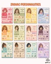 Zodiac Signs Notebook Covers Collection Volume 1 – Image 3