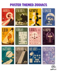 Zodiac Signs Notebook Covers Collection Volume 2 – Image 3