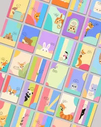 Sneak Peek Animals Notebook Covers Collection – for personal use only