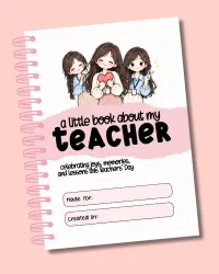 Student Memory Book Teachers' Day Gift (Female Teacher Edition) – for personal use only
