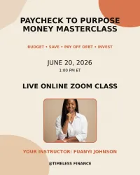 The Paycheck to Purpose Money Masterclass – Image 1