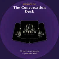 Know Love Conversation Deck – Image 1
