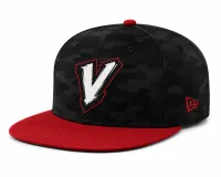 V VeloCity Camo Snapback Hat – Image 1