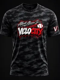 VeloCity Camo Performance Tee – Image 1