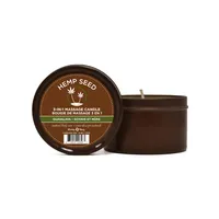 Hemp Seed 3-in-1 Massage Candle - Guavalava - 6 Oz. – Image 1