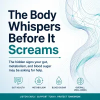 The Body Whispers Before It Screams - The hidden signs your gut, metabolism, and blood sugar may be asking for help. – Image 1