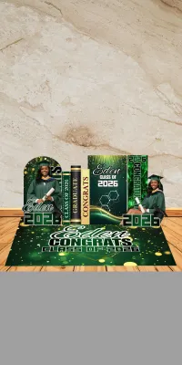 Emerald Green & Gold – Image 4