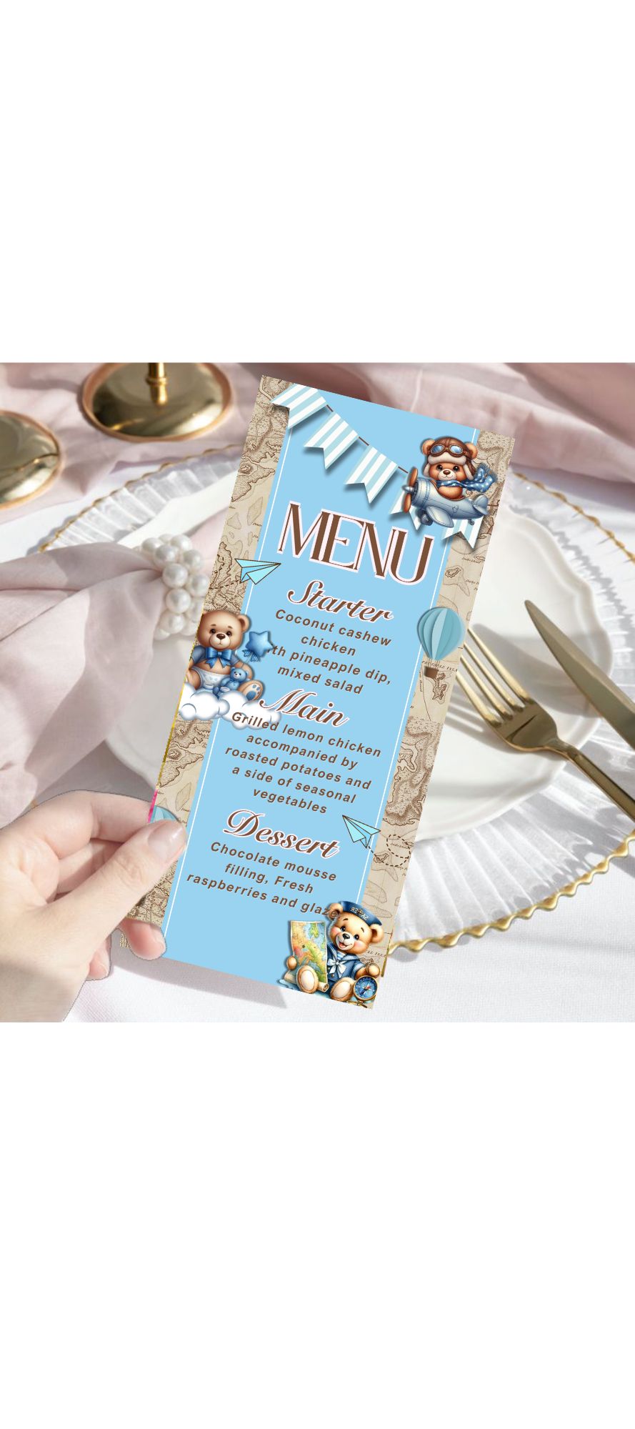 Baby Boy Adventure Baby Shower Bundle – Image 8