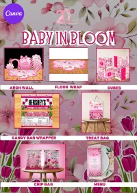 Baby In Bloom Baby Shower Bundle – Image 1
