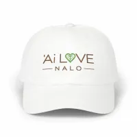 Classic Dad Cap – White, One size