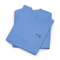 Minimal Paw Print Tee — ‘Paw’ Chest Logo Cotton T‑Shirt – Image 5