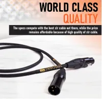 25 Foot XLR Quad Core Professional Series Microphone Cable – Image 3