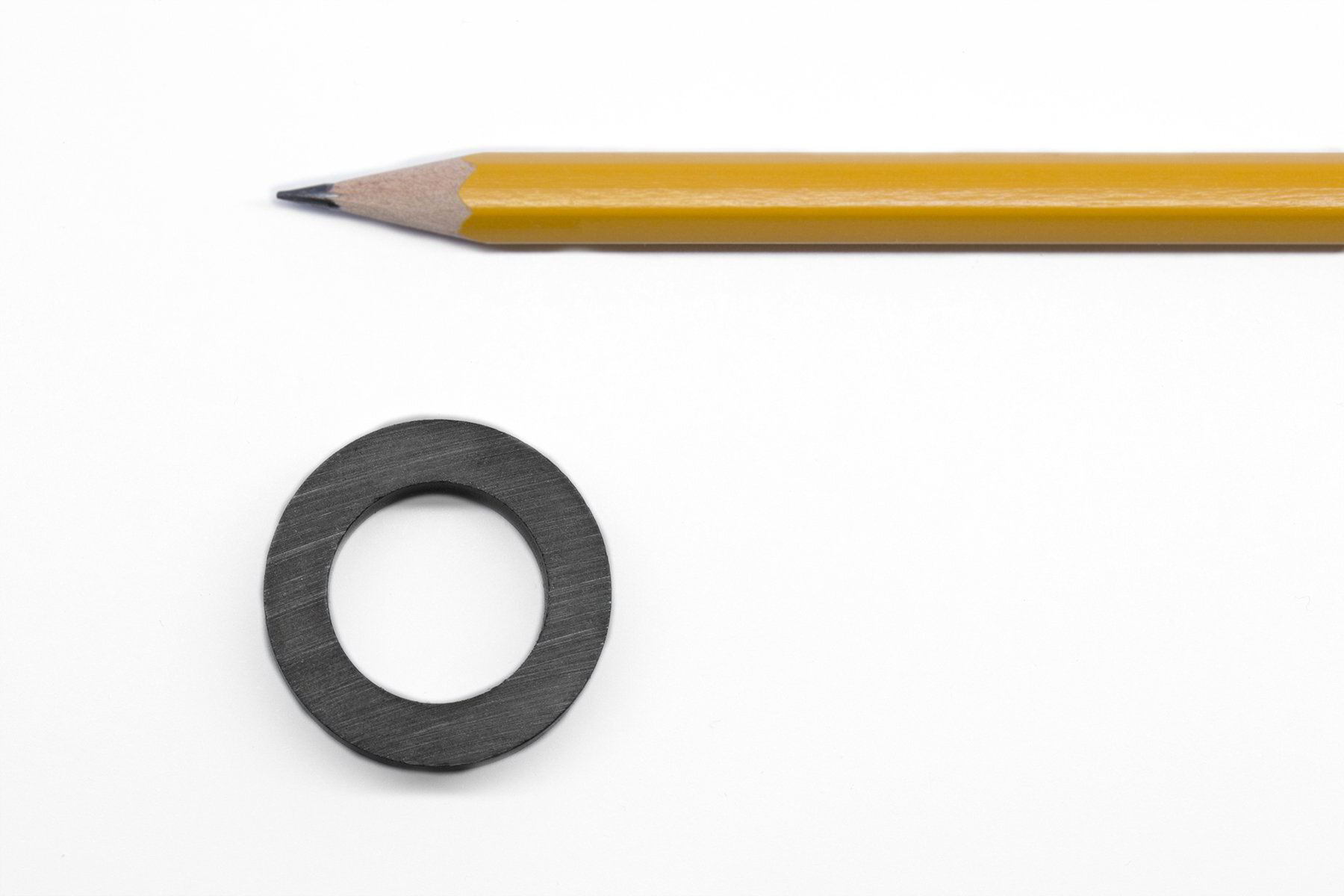 Iman ferrita, oxido férrico, medidas 27x17x7 – Dona
