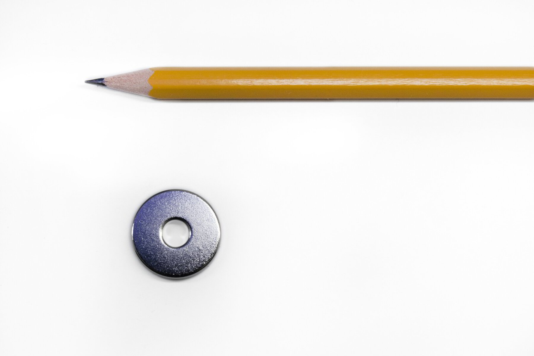 Iman de neodimio 20x6x3 – Circular perforado