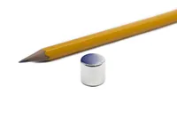 Iman de neodimio  12.5x12.5 mm – Cilindro