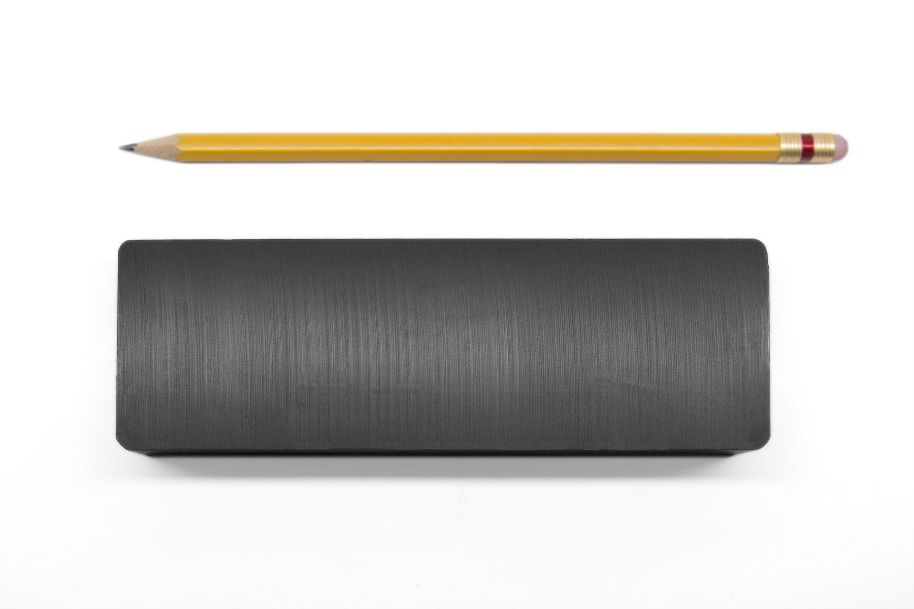 Iman ferrita, oxido férrico, medidas 150x50x25 – Rectangular
