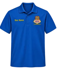 VFW Polo - Two Colors – Royal Blue, XL