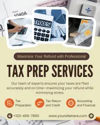 Tax Preparer Social Media Content Flyers – Image 5